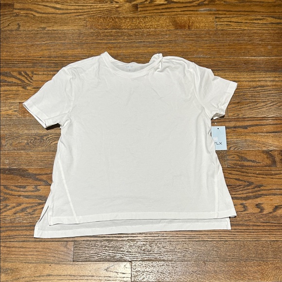 FLX Tops - FLX Women's White Short Sleeve Tee